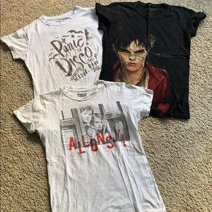 Hot Topic Graphic Tees Bundle.